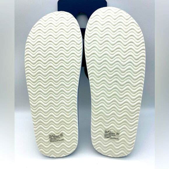 Original Penguin Navy Flip Flops Size M 9-10 - Picture 8 of 8